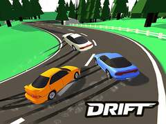 Гульня Slippery Drift Racing