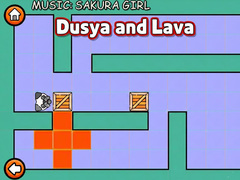 Гульня Dusya and Lava