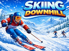 Гульня Skiing Downhill