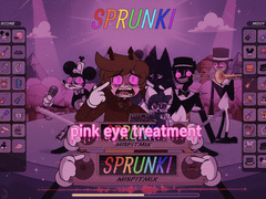 Гульня Sprunki: Pink Eye Treatment