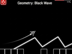 Гульня Geometry: Black Wave