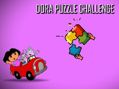 Гульня Dora Puzzle Challenge