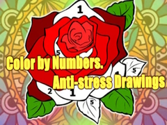 Гульня Color by Numbers. Anti-stress Drawings