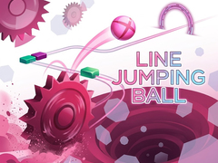 Гульня Line Jumping Ball