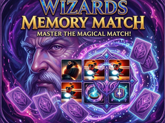Гульня Wizards Memory Match