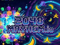 Гульня 2048 Mayhem.io