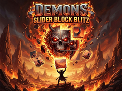 Гульня Demons Slider Block Blitz