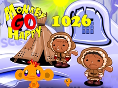Гульня Monkey Go Happy Stage 1026