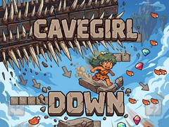 Гульня Cavegirl Down