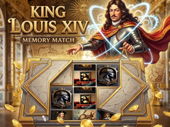 Гульня King Louis XIV Memory Match