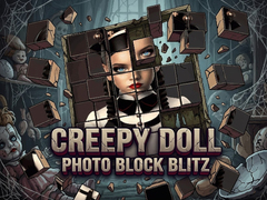 Гульня Creepy Doll Photo Block Blitz