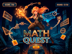 Гульня MathQuest