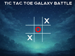 Гульня Tic Tac Toe Galaxy Battle