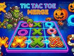 Гульня Tic Tac Toe Merge