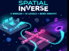 Гульня Spatial Inverse Gravity Puzzle Adventure