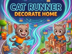 Гульня Cat Runner Decorate Home