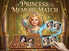 Гульня Princess Memory Match