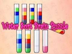 Гульня Water Sort Brain Puzzle