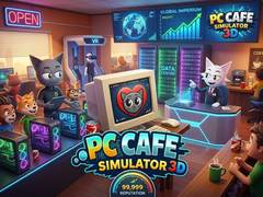 Гульня PC Cafe Simulator 3D