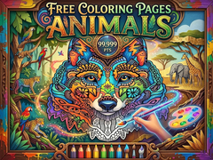 Гульня Free Coloring Pages Animals