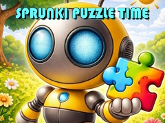 Гульня Sprunki Puzzle Time