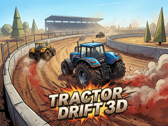 Гульня Tractor Drift 3D
