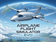 Гульня Airplane Flight Simulator EVO
