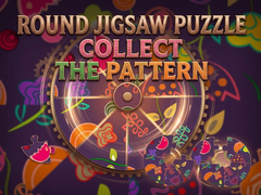 Гульня Round jigsaw Puzzle - Collect the Pattern