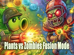 Гульня Plants vs Zombies Fusion Mode