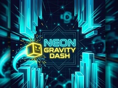 Гульня Neon Gravity Dash