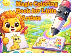 Гульня Magic Coloring Book for Little Artists