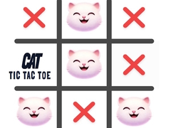 Гульня Cat Tic Tac Toe
