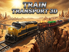 Гульня Train Transport 3D