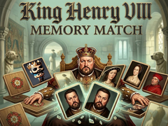 Гульня King Henry VIII Memory Match