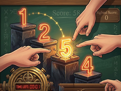 Гульня Tap the Biggest Number