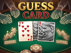 Гульня Guess card