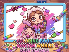 Гульня Coloring Book: Avatar World Rose Pajamas