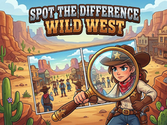 Гульня Spot the Difference: Wild West