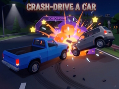 Гульня Crash-drive a car