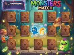Гульня Monsters Match