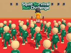 Гульня Squid Survival Run Challenge