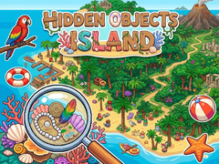 Гульня Hidden Objects Island