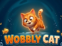 Гульня Wobbly cat