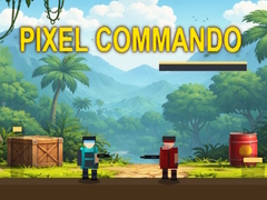 Гульня Pixel Commando