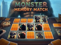 Гульня Monster Memory Match