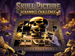Гульня Skull Picture Scramble Challenge