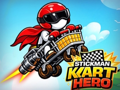 Гульня Stickman Kart Hero