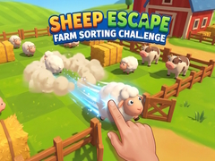 Гульня Sheep Escape: Farm Sorting Challenge