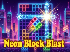 Гульня Neon Block Blast