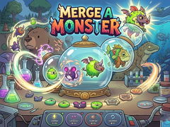 Гульня Merge a Monster